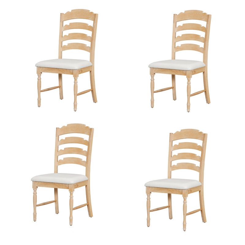 Merax Vintage Traditional 6-Piece Dining Set