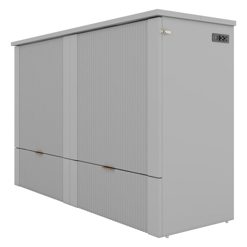 Merax Murphy Bed with Sockets and USB Ports