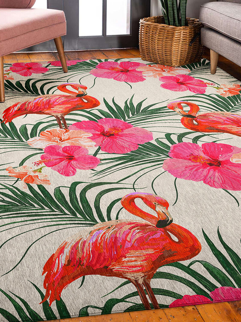 Tropics TC12 Ivory 3' x 5' Rug