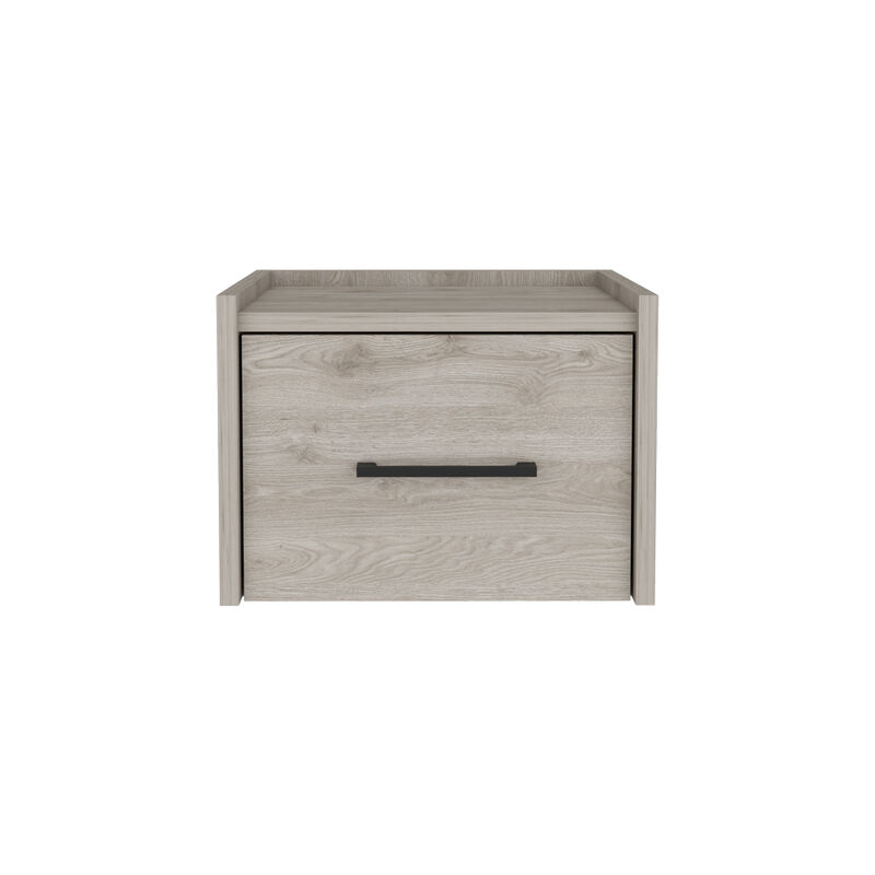 Streamdale Floating Nightstand Calion, Bedroom, Light Gray