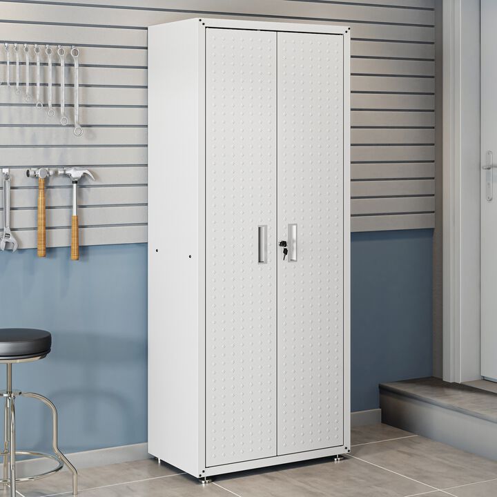 Fortress White Garage Cabinet