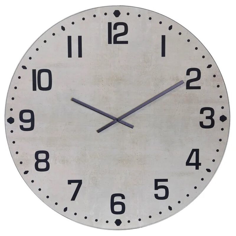 Matte White Wall Clock