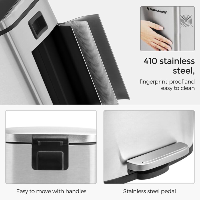 Kitchen Trash Can - Functional Garbage Bin for Efficient Waste Disposal