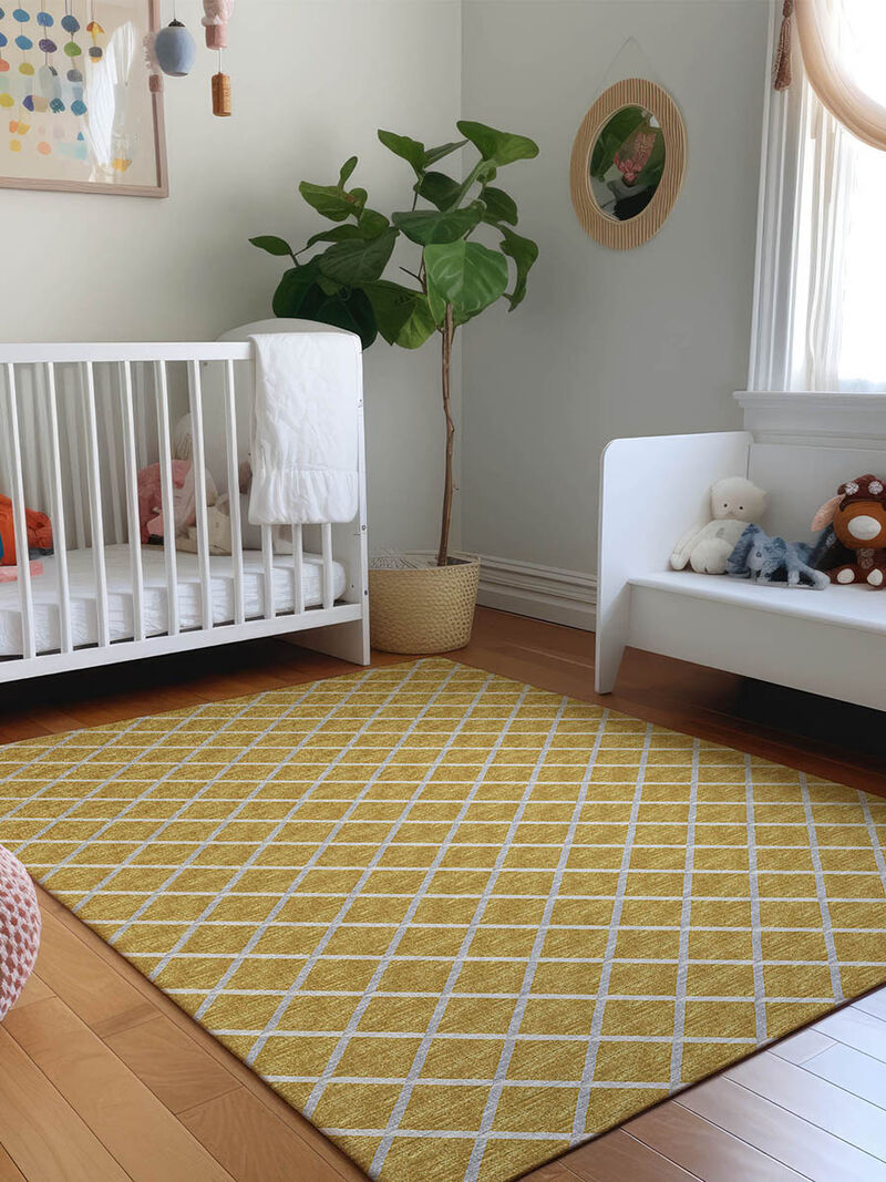 York YO1 Gold 10' x 14' Rug