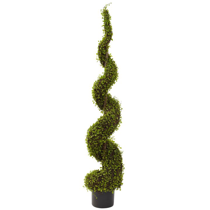 Hivvago 4 Feet Mohlenbechia Spiral Tree