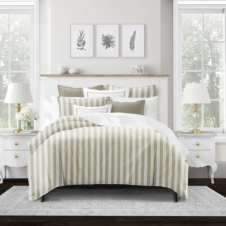 6ix Tailors Fine Linens Wave Runner Sand Duvet Cover Set
