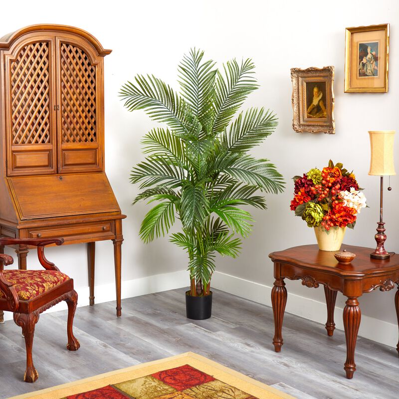 Hivvago 6 Feet Areca Palm Artificial Tree