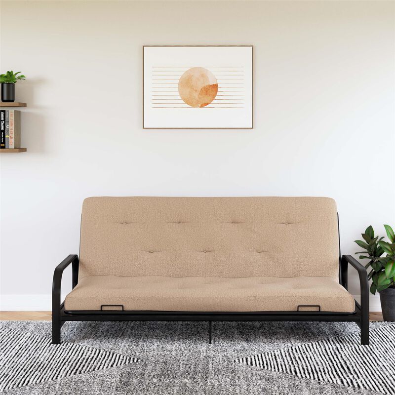 REALROOMS Cozey 6-Inch Bonnell Coil Futon Mattress