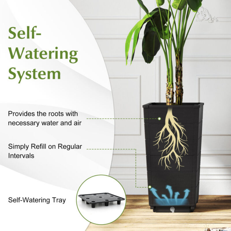 Modern Flower Planter for Front Porch and Lobby