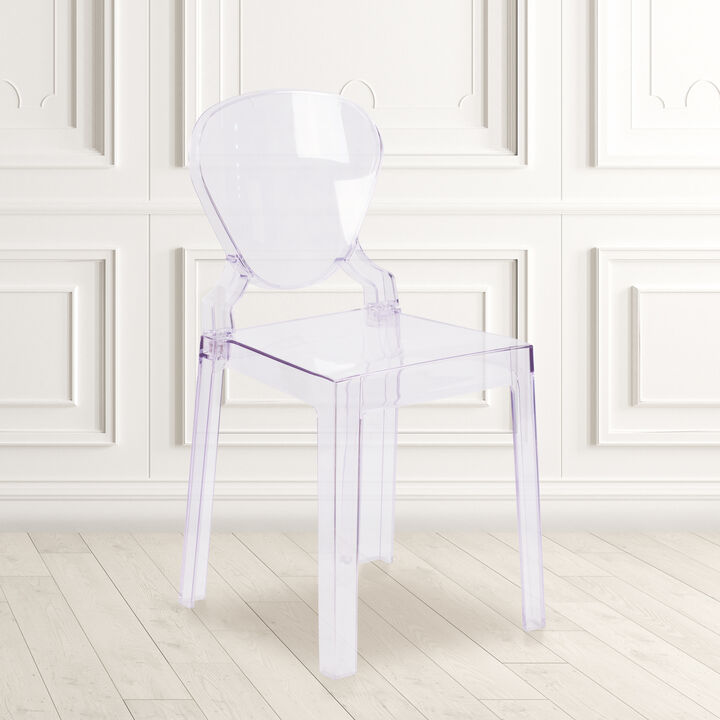 Clear Tear Back Ghost Chair