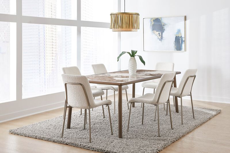 Tulum Stone Top Dining Table