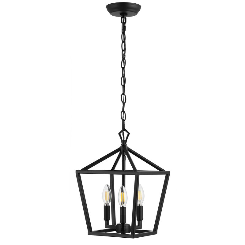 PagodaBulb Lantern Metal LED Pendant