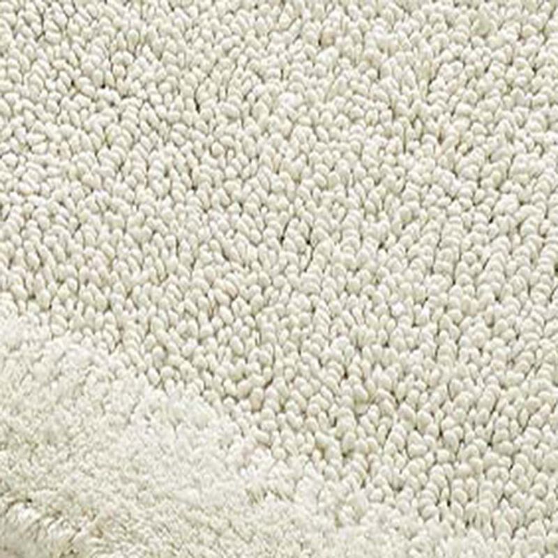 Knightsbridge Naples 220 GSF Non Skid Back Bath Rug 20 x 30 - Ivory