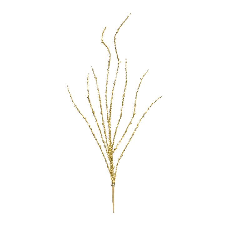 Set of 12 Holiday Tinsel Branches – Sparkling Stems for Christmas Decor