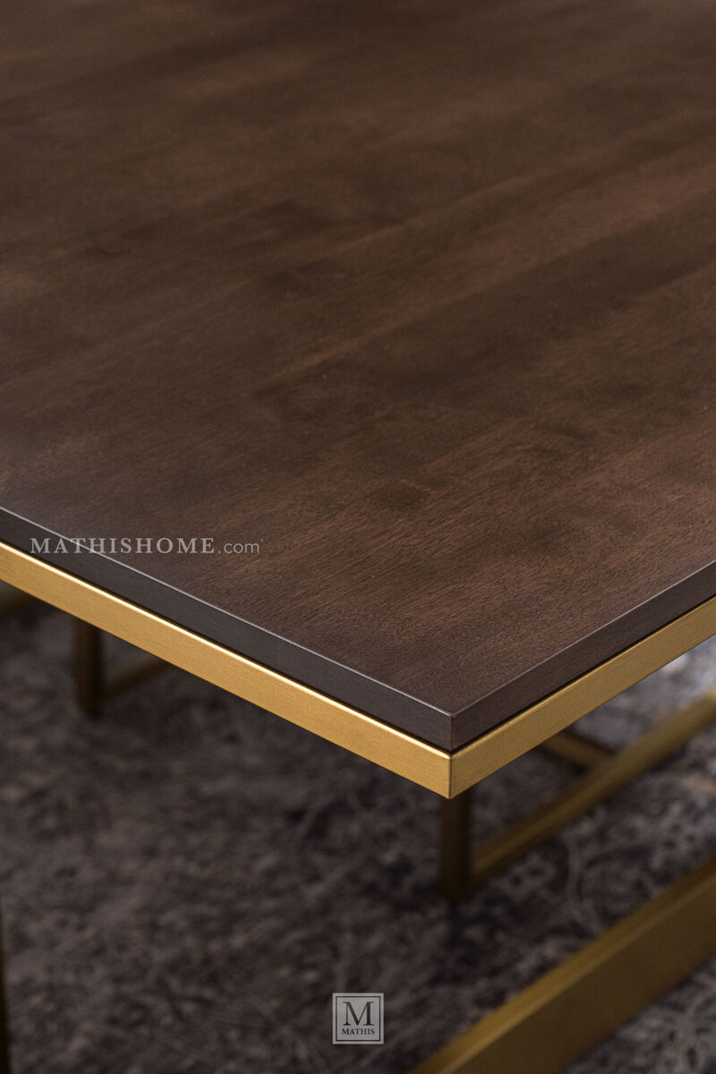 Modern Dining Table with Leaf