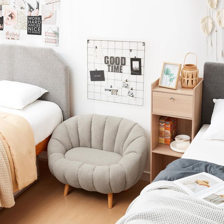 Pumpkin Sofa by Dorm Haul