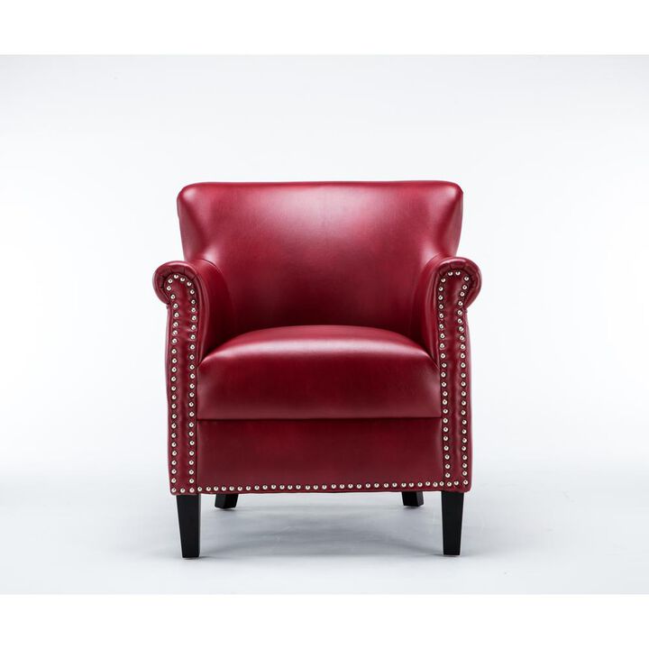 Comfort Pointe Holly Red Club Chair