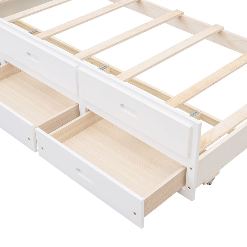 Merax Separable Bunk Bed with Storage Drawers