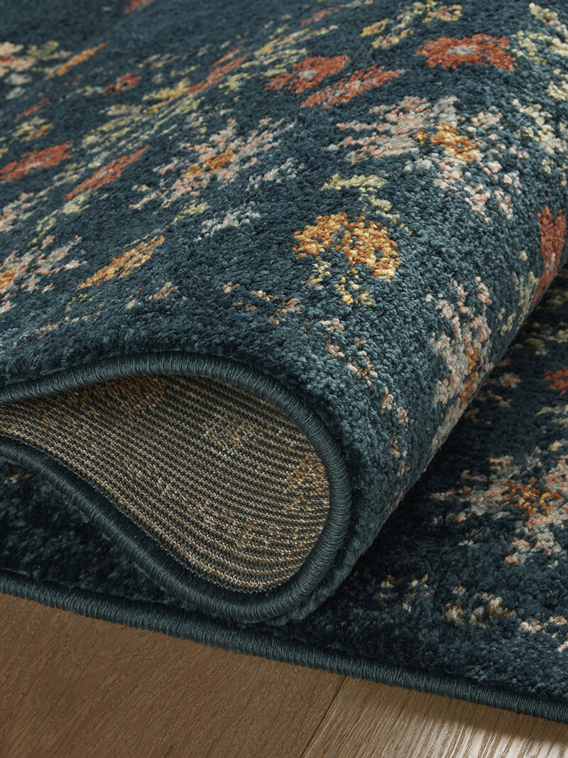 Laurel LAU-02 Navy 7''10" x 10' Rug by Rifle Paper Co.