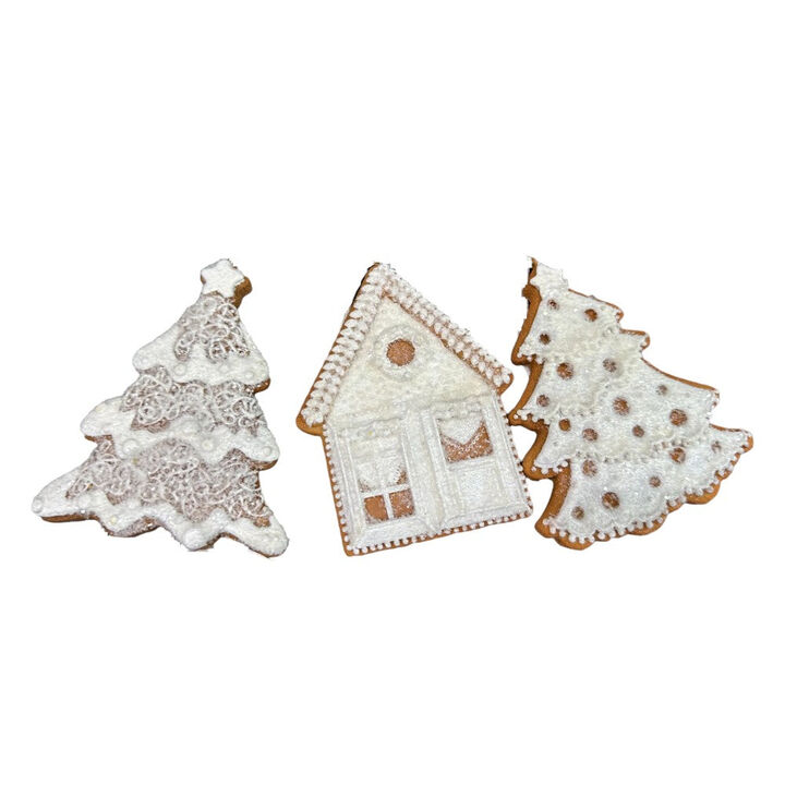 4" Gingerbread Christmas Hanging Ornament – Sweet Holiday Tree Decoration