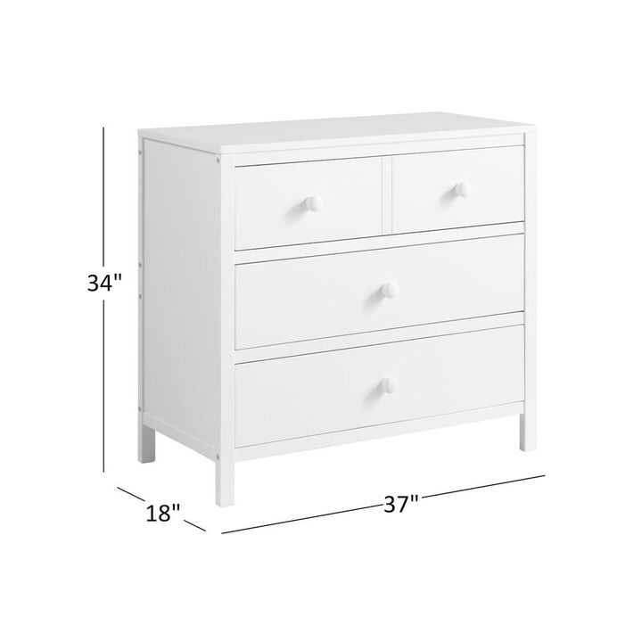 Oxford Baby Soho Baby Essential 3Dr Rta Dresser White