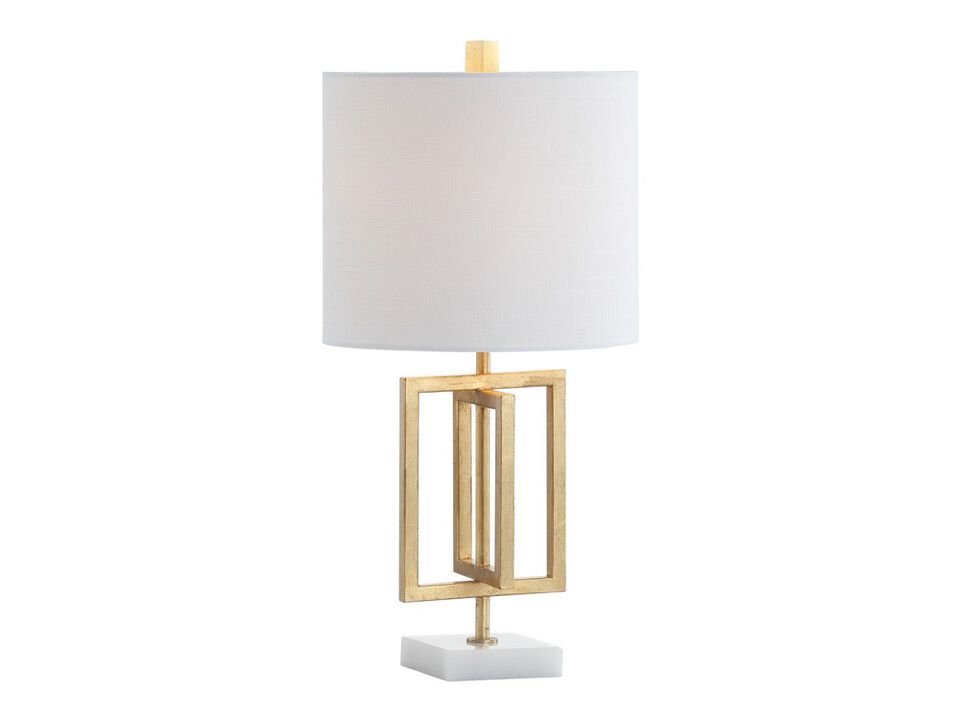 Anya Metal/Marble LED Table Lamp