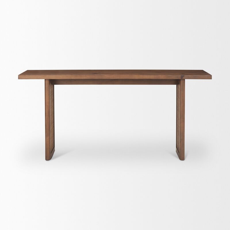 Grier Brown Console Table