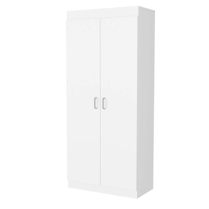 Cherry Hill 5-Shelf Pantry Cabinet White