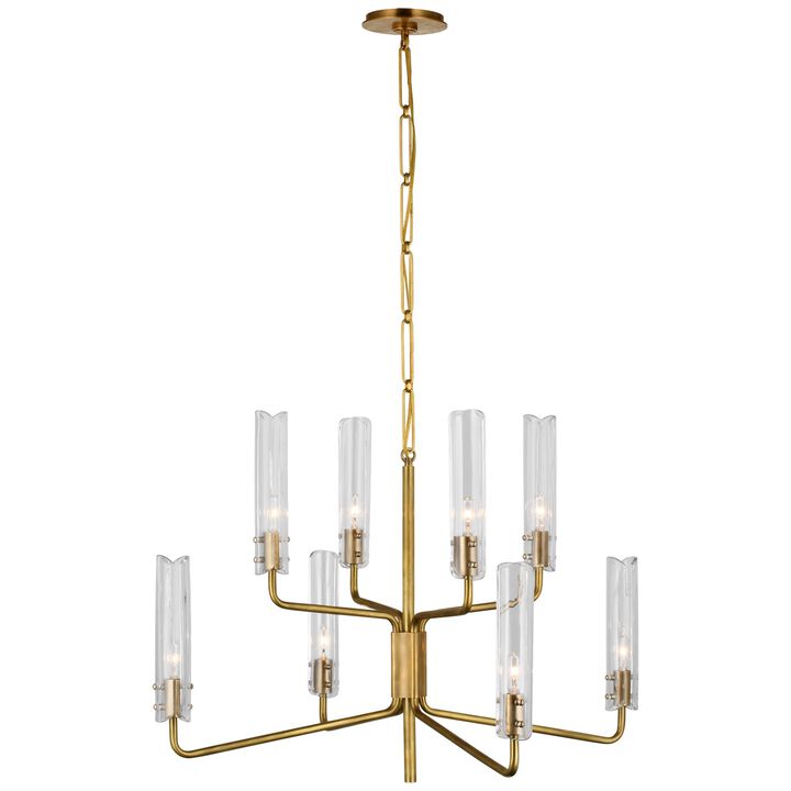 Casoria Medium Two-Tier Chandelier