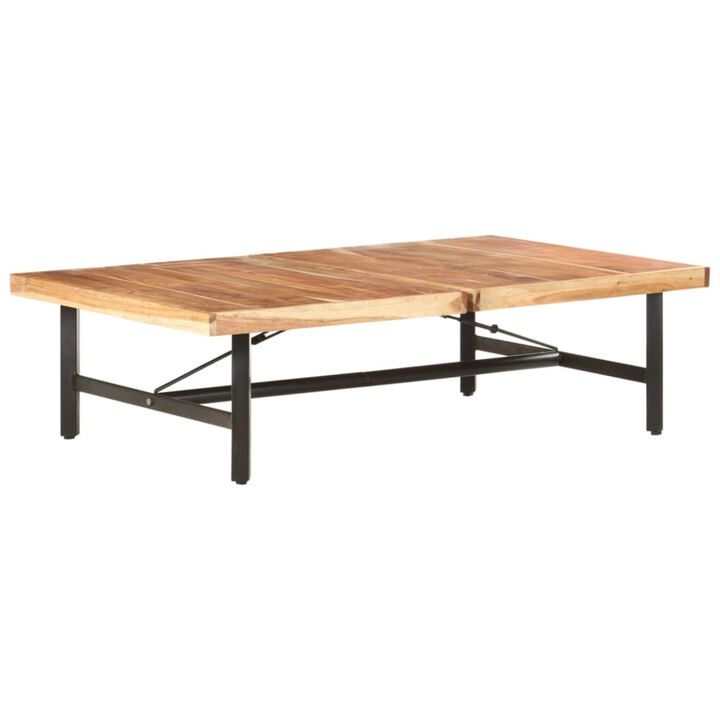 ELEMENT HARBOR Coffee Table 55.9"x35.4"x16.5" Solid Acacia Wood
