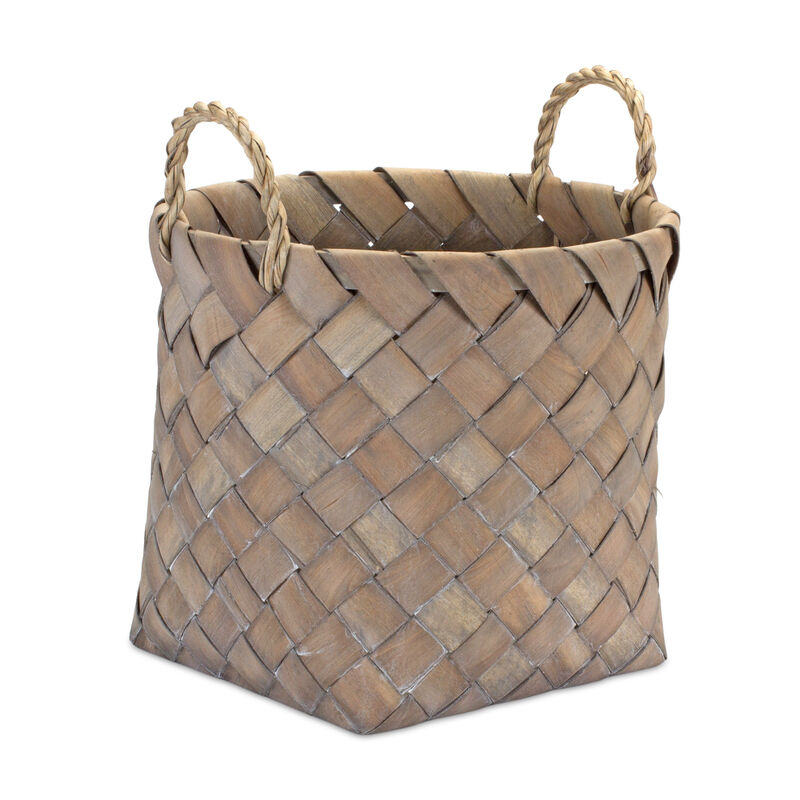 Baskets Set of 3 - Versatile Storage Bins for Home Organization and Décor