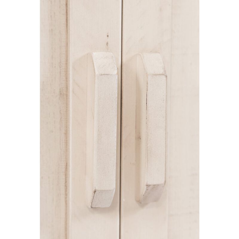 Jofran Madison County Rustic Reclaimed Solid Wood Farmhouse 70 Barn Door Server