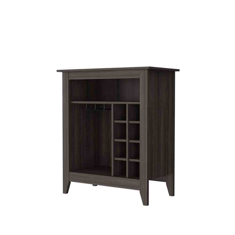 Bar Cabinet Castle, Living Room, Espresso