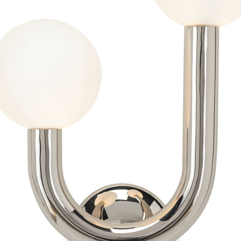 Happy Sconce Left Side in Polished Nickel