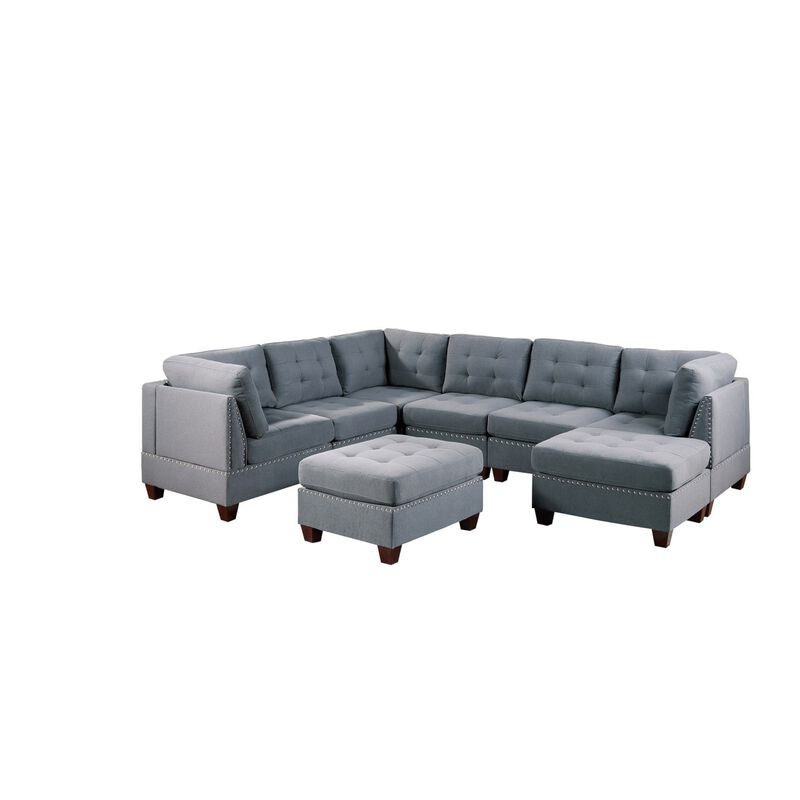 9-Piece Modular Sectional Living Room Set