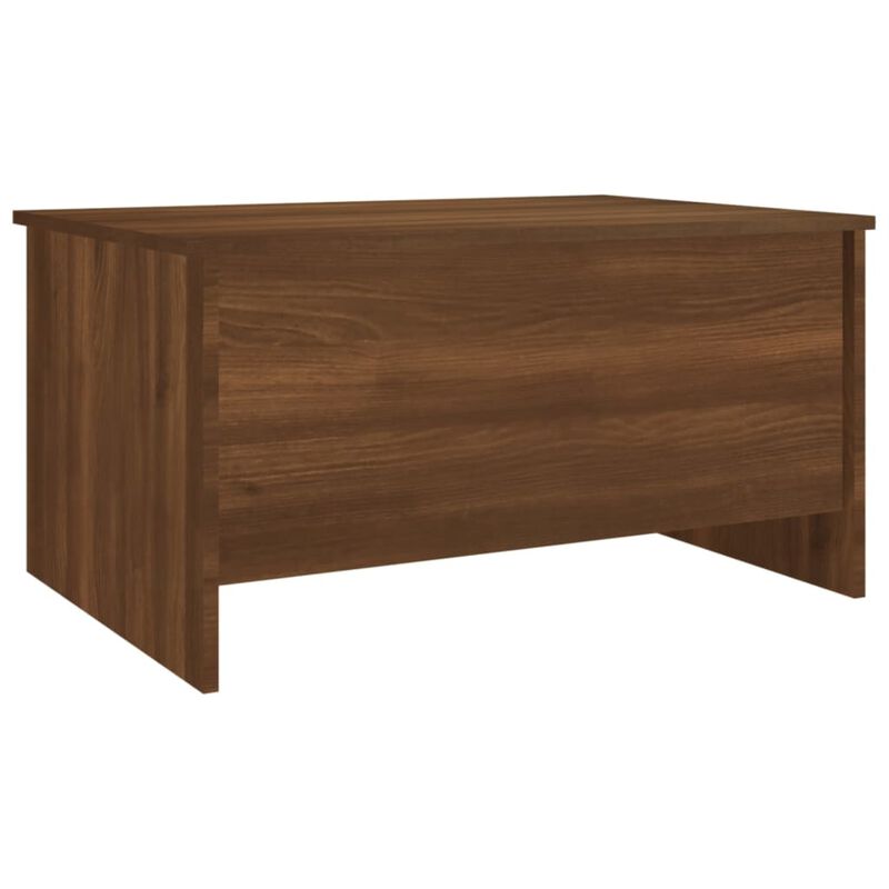 vidaXL Coffee Table Brown Oak 31.5"x21.9"x16.3" Engineered Wood