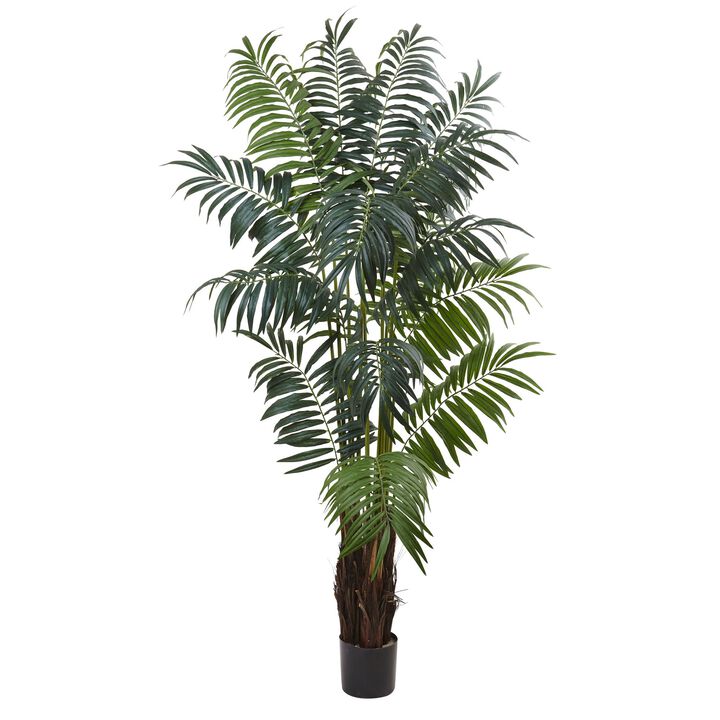 Hivvago 7.5 Feet Bulb Areca Palm Tree