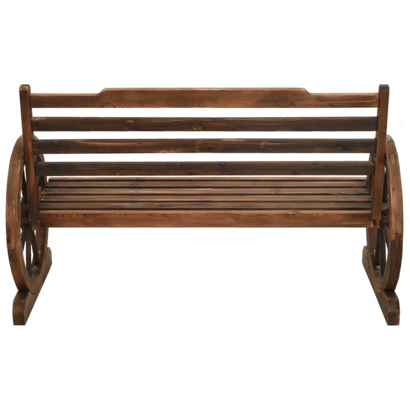 vidaXL Garden Bench 44.1" Solid Firwood