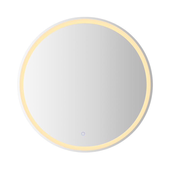 Dane Frameless Antifog Front/Back-Lit Wall Bathroom Vanity Mirror,Smart Touch