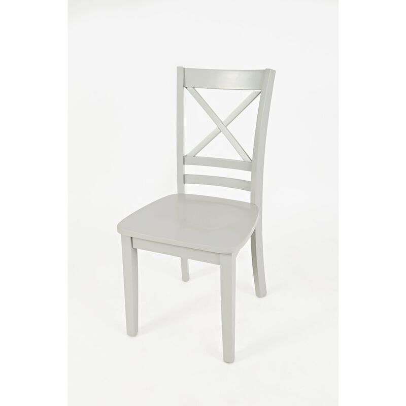 Jofran Simplicity Solid Wood Classic Cross-Back Dining Chair (Set of 2)