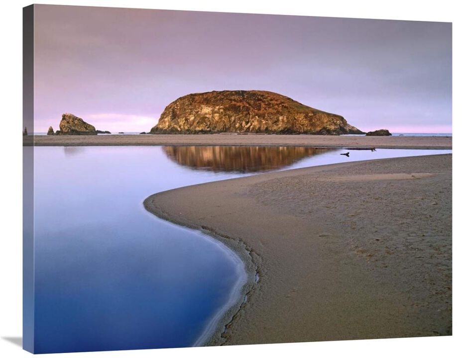 Harris Beach State Park, Oregon-Canvas Art-35x28