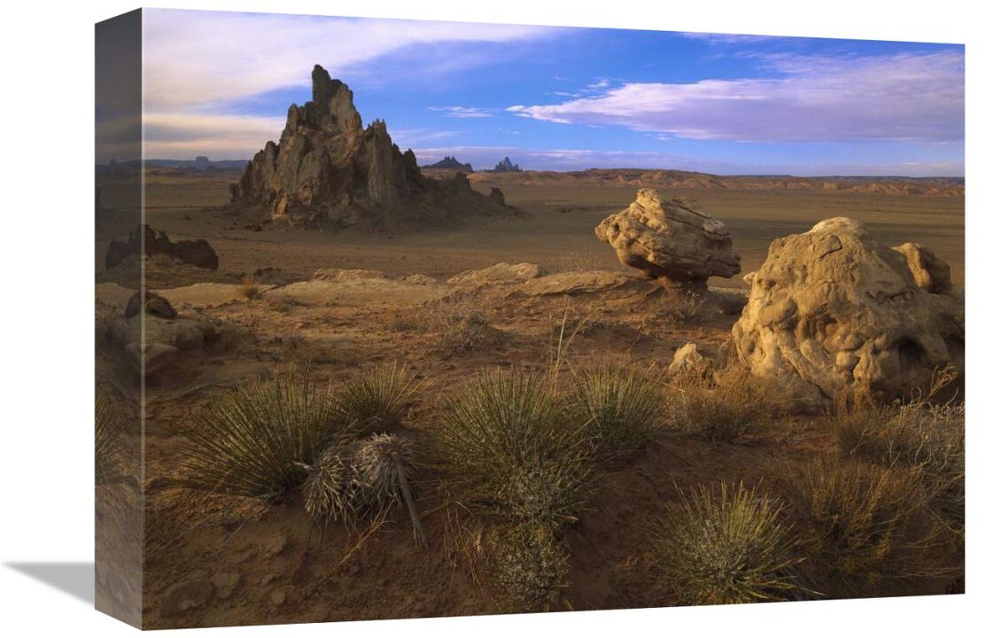 Church Rock, Navajo Reservation, Monument Valley Navajo Tribal Park, Arizona-Canvas Art-16x12