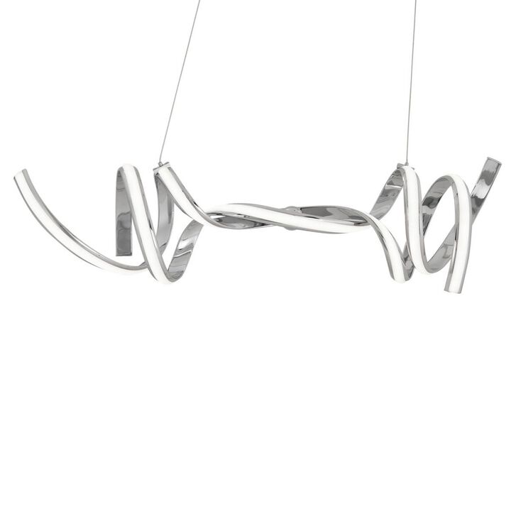 Munich Chandelier Chrome Metal Integrated LED Dimmable