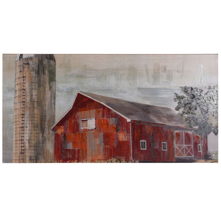 Barnside Silo Canvas