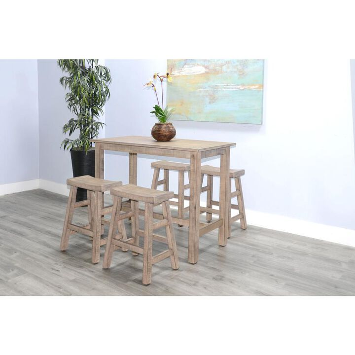 Sunny Designs Marina Wood Counter Height Dining Table
