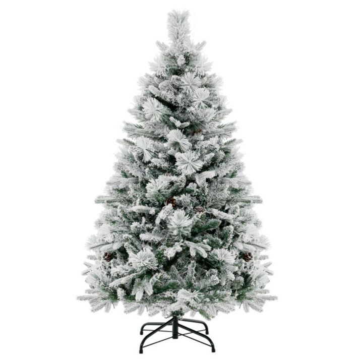 Artificial Xmas Tree with Pine Needles and LED Lights