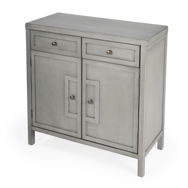 Butler Specialty Imperial Wood Accent Cabinet, Gray