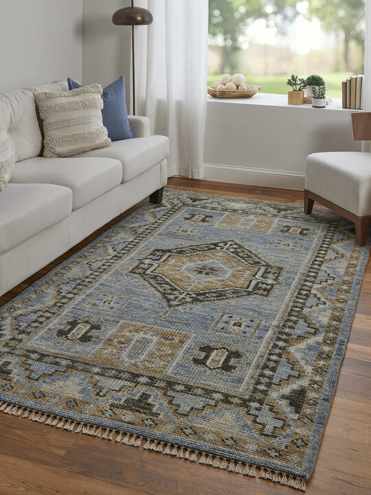 Fillmore 6935F 2' x 3' Blue/Green Rug