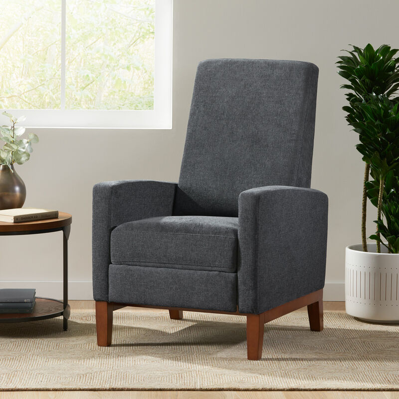 Merax Modern Wood Armchair Push Back Recliner