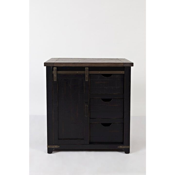 Jofran 32 Barn Door Accent Cabinet